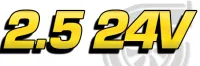 2,5 24 V