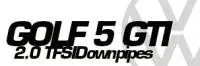 VW Golf 5 GTI 2.0 TFSI tubi di scarico