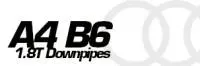 Audi A4 B6 1.8T tubi di scarico