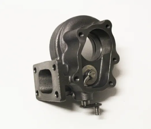 Carter di scarico Garrett flangia T25 per GT2554R 0,64 A/R con wastegate interna