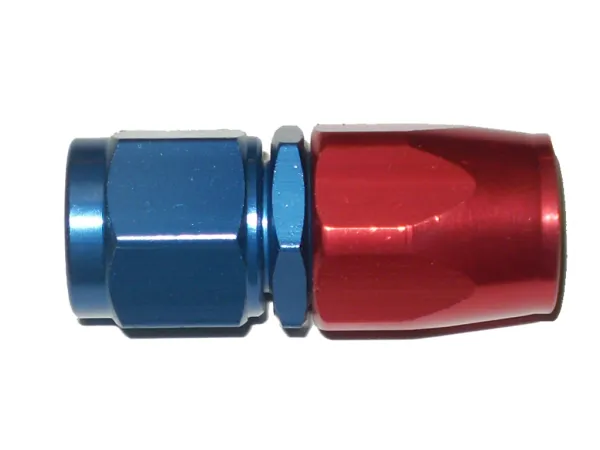 Raccordo in alluminio diritto D06 9/16-18 UNF su 10mm raccordo per tubo flessibile push on