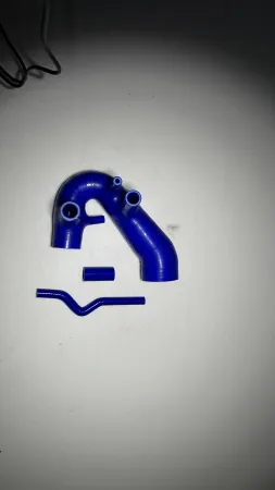 Tubo di aspirazione in silicone per Audi A4, A6 e Passat 1.8T B5 + B6 da 150 CV, blu