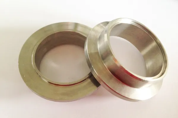 Presa a V con anello saldato per GTX3071R, GTX3076R, GTX3576R, GTX3582R GEN II Banda a V in acciaio inox 60-76mm