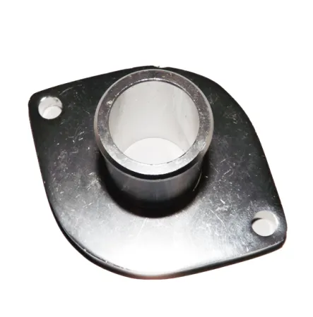 Flangia BOV a 2 fori per valvola di scarico Greddy in alluminio con attacco da 25 mm
