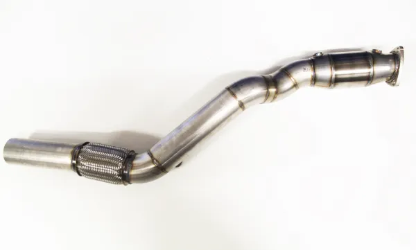 Downpipe ø 76mm 3" per Audi A4 B5 1.8T con catalizzatore sportivo 200 celle omologato e-