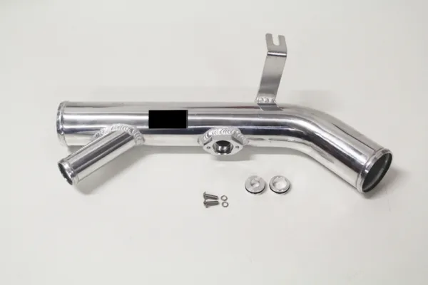 Tubo di pressione / Throttlepipe in alluminio per 1.8TSI 2.0 TFSI con uscita amplificatore di rumore