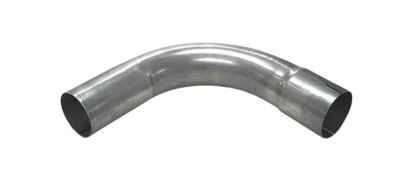 Curva per tubo in acciaio inox 90° ø 76mm 3" per tubo di scarico lunghezza del braccio 250mmx1,5mm parete