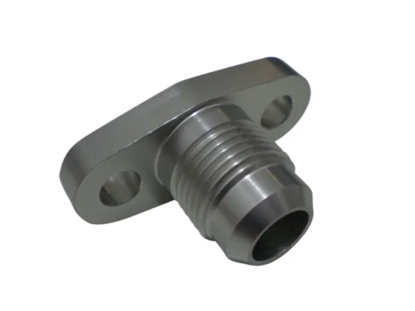 Flangia per il ritorno dell'olio per turbocompressori con cuscinetti a sfera GT28, GT28RS, GT2871R, GT3071R, GT3076R, GT3582R con filettatura esterna D10