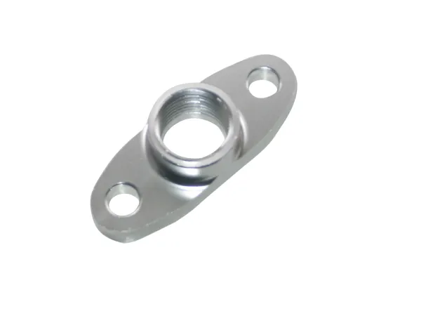 Flangia per ritorno olio per T3/T4 in alluminio 1/2 NPT + GT40 GT42