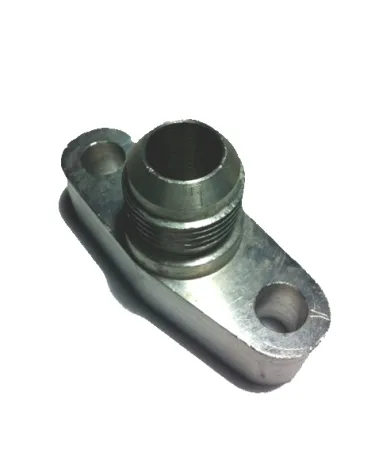 Flangia per ritorno olio per T3/T4 GT40 GT42 con D10 7/8 -14 UNF filettatura esterna