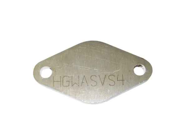 Flangia per wastegate 38mm in acciaio Piastra di chiusura per connessione wastegate cieca