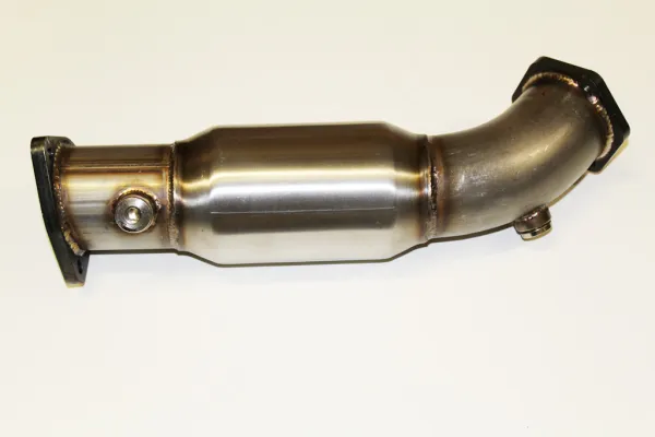 Tubo di ricambio Cat per Audi A4 B5 B6 8E A6 1.8T Passat 3b+BG plug and play ø 76mm acciaio inox
