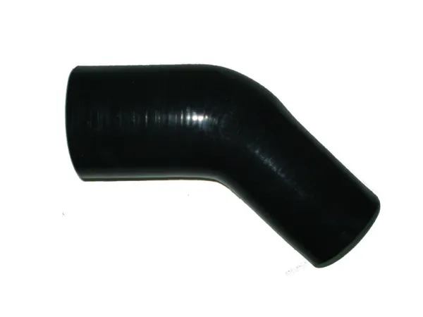 Copia di riduttore a gomito in silicone 45° gradi 32x28mm diametro interno nero L 100mm 4mm Wan #1