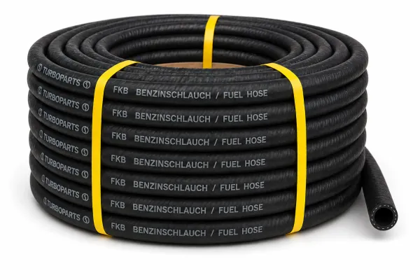 Tubo carburante/benzina E85 etanolo adatto interno ø 10mm esterno ø 16mm -30°C a +100°C 10 Bar