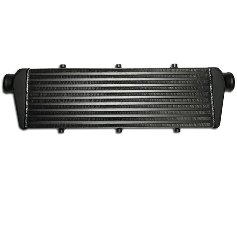 Intercooler 550x180x65mm in alluminio - connessioni 57,5mm intercooler NERO SCHWARZ