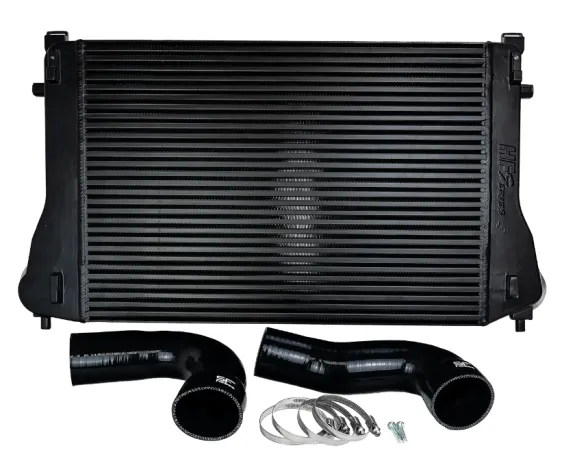 Kit intercooler per Audi A3 8v, Golf 7 GTI R, Seat Leon 5F Cupra, plug and play incl. certificato di ricambio (§19.3)