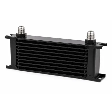 Radiatore dell’olio 10 file 330x70x50 mm - Attacchi D10 - nero