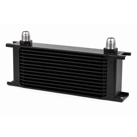 Radiatore dell’olio 13 file 330x92x50 mm - Attacchi D08 nero