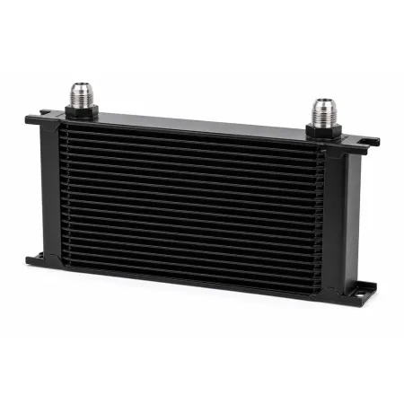 Radiatore dell’olio 25 a file 330x175x50 mm - Attacchi D08 nero