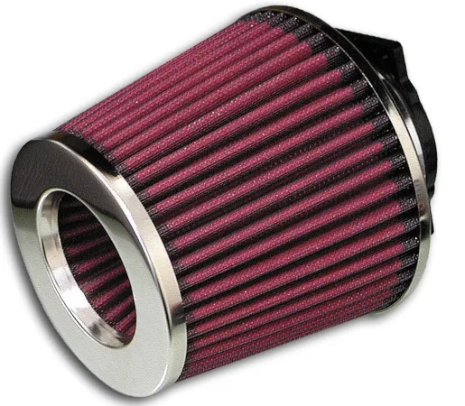 Filtro aria aperto / Cold AIR Intake da 89 mm con adattatori per ø 85 mm, 75 mm, 70 mm e 60 mm
