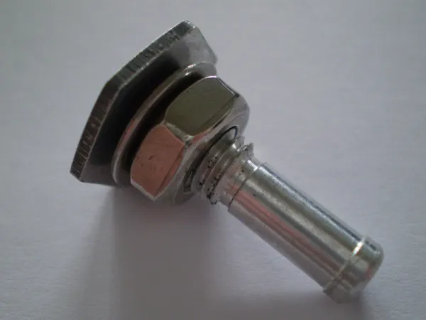 Quick Tap per tubi in silicone Raccordo per depressione 6 mm