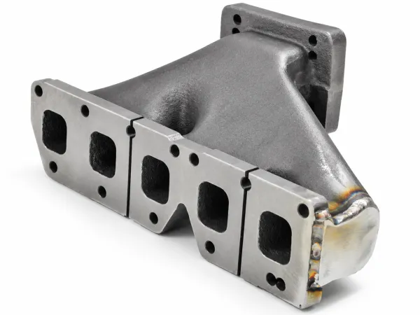 Collettore di scarico Rothe Golf 4 V5 20v in fusione di nichel, flangia T3 + T4 + collettore di scarico S2 da 38 mm con fessura