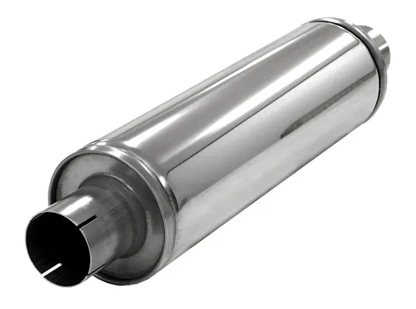 Silenziatore universale Simons ø 63,5mm 2,5" rotondo 125mm L 420mm acciaio inox