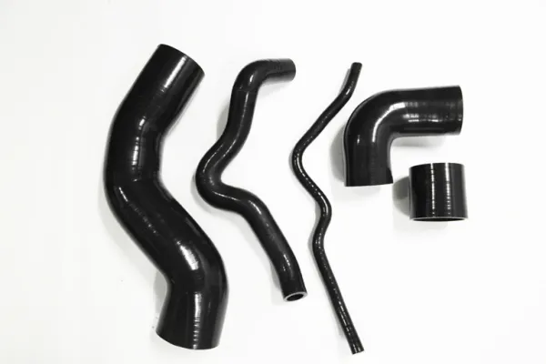 Kit di tubi in silicone per Audi TT, A3, 8L 1.8T per aria di sovralimentazione, 5 pezzi, nero Sì