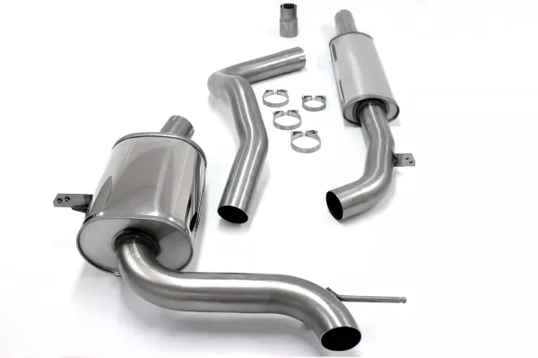 Simons Scarico sportivo in acciaio inox 76 mm rotondo per Renault Mégane III 2.0 RS