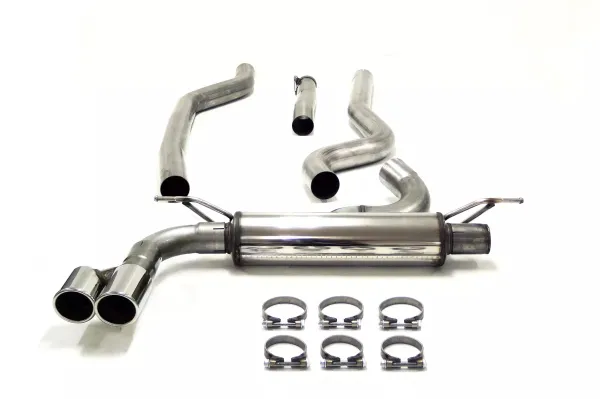 Simons Sistema di scarico sportivo in acciaio inox 2x 80 mm per BMW F33 420D