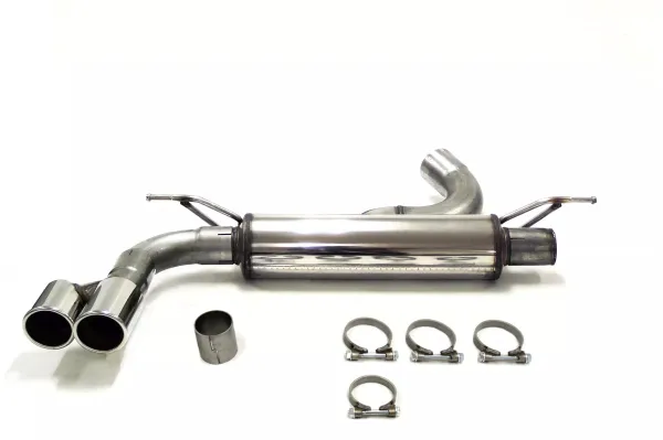 Simons Sistema di scarico sportivo in acciaio inox 2x 80 mm per BMW F36 420D