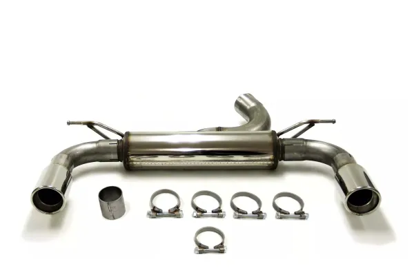 Simons acciaio inox sistema di scarico sportivo Duplex 90 mm per BMW F30 316, 318D, 320D