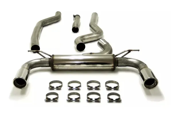 Simons acciaio inox sistema di scarico sportivo Duplex 90 mm per BMW F32 420D