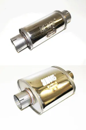 Simons Silenziatore per VW V6 24v Turbo 2 pezzi con marcatura per la registrazione