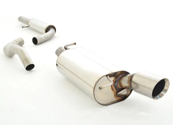 Scarico sportivo per Audi TT 180PS 8N 2WD 1.8T ø 63,5mm in acciaio inox con omologazione CE (registrazione gratuita)