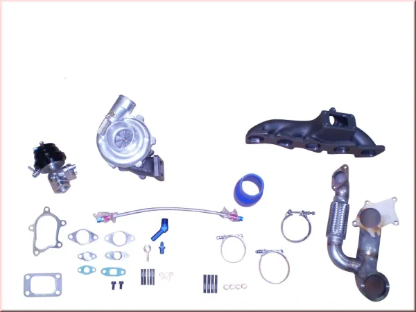 Kit turbo Fiat Coupé 20v Turbo fino a 320 CV T3/T60 + collettore di scarico + valvola di scarico