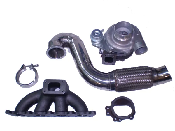 Kit turbo per 1.8T Golf 4, Audi A3, TT GT2871R + downpipe + collettore di scarico + fascetta a V fino a 400 CV