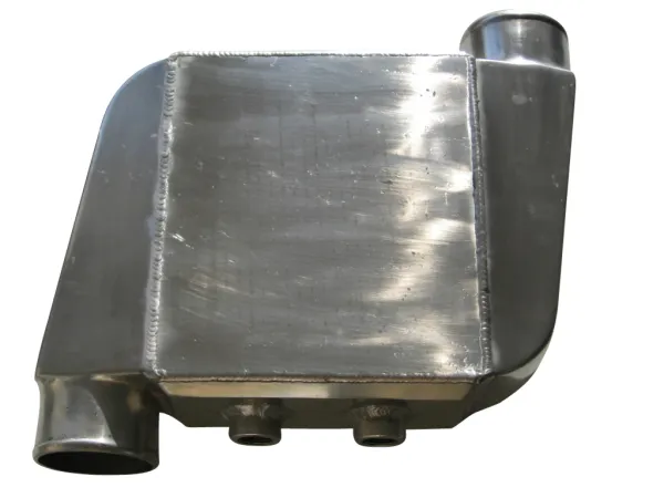 intercooler raffreddato ad acqua fino a 1000hp 89mm connessioni offset raffreddato ad acqua