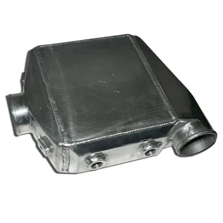 intercooler raffreddato ad acqua fino a 1000hp 89mm connessioni raffreddato ad acqua laterali