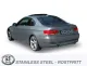 Simons Impianto di scarico sportivo in acciaio inossidabile Duplex 100 mm per BMW E90 335i