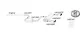 Rappresentazione schematica di un silenziatore sportivo Simons in acciaio inox Duplex L+R 2x80 mm per Audi A3 (8P) 2WD, composto da tubi, silenziatori e terminali. È mostrato un sigillo di qualità in acciaio inox. I numeri di articolo sono visibili.