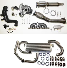 Kit turbo di aggiornamento 1.8T per Golf 4, Audi A3, Seat Leon fino a 250 CV plug and play con Borgwarner originale K04-001