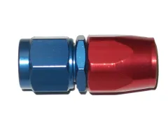 Raccordo in alluminio diritto D06 9/16-18 UNF su 10mm raccordo per tubo flessibile push on