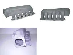 Collettore di aspirazione per R32 Turbo lato uscita corto, alluminio fuso