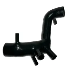 Tubo di aspirazione in silicone per Audi A3, Golf 4 1.8T 150-180 CV nero ø 50 mm ID Raccordo al turbo / CON set di fascette