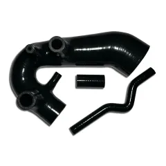 Tubo di aspirazione in silicone per Audi A4, A6 B5 B6 Passat 1.8T da 150 CV a 193 CV, nero, ø 45 mm, ingresso turbo (dimensioni originali)