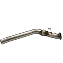 Downpipe per Audi A4 A6 1.8T B6 Quattro ø 76mm 3" in acciaio inox con tubo flex interlock 76 mm