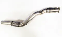 Downpipe per Audi A4 B5 1.8T Quattro ø 76mm in acciaio inox con catalizzatore sportivo 200 celle