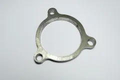 Flangia 3 fori in acciaio inox 9mm spessore ø 58mm interno dimensioni foro 70x70x70mm