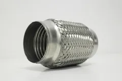 Tubo flessibile acciaio inox L 150mm 70mm con interblocco